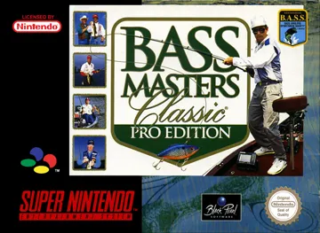 Bass Masters Classic - Pro Edition (Europe) box cover front